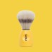 Четка за бръснене nom-MÜHLE, естествен косъм от нерез, пластмасова дръжка цвят лимон